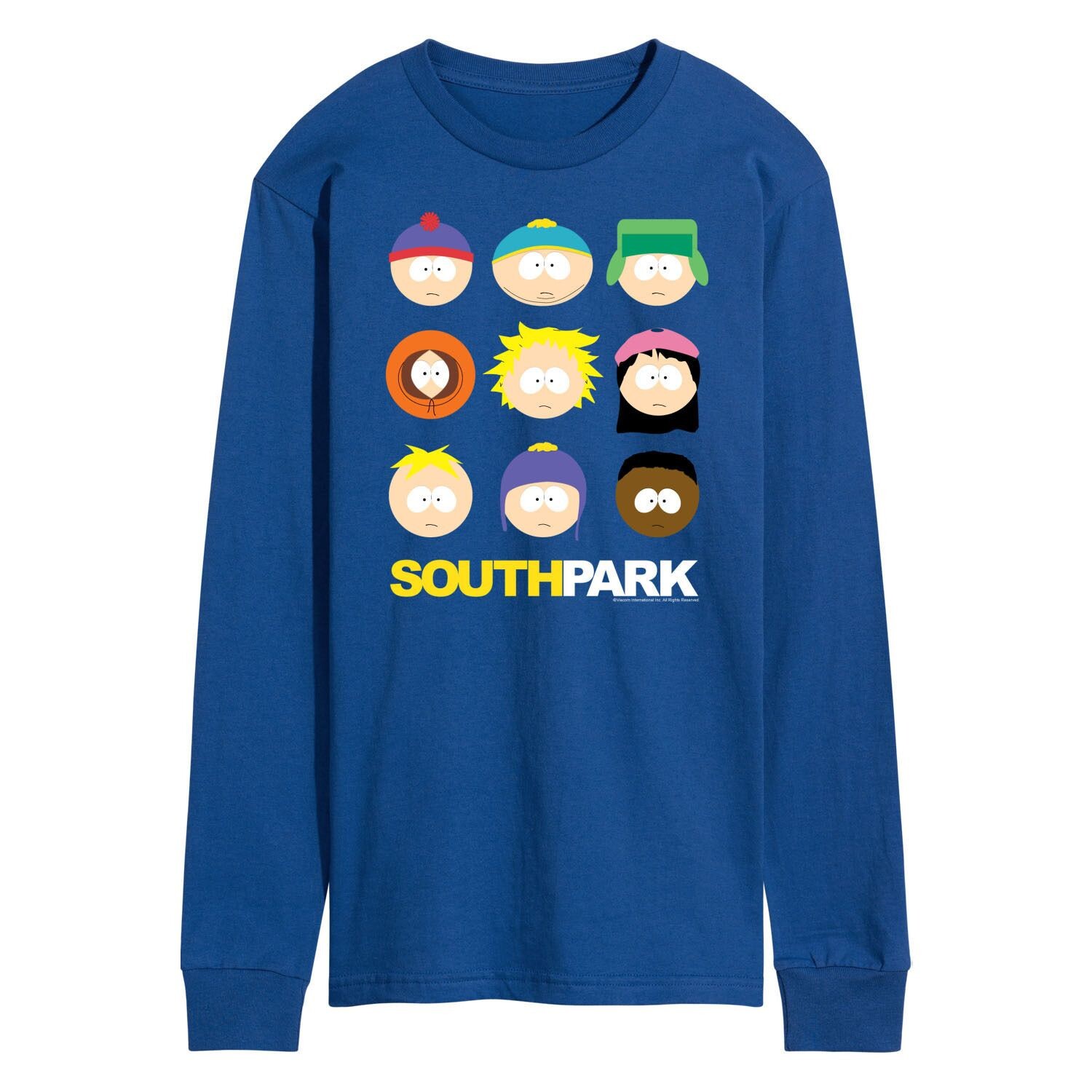 

Мужская футболка South Park Face Grid Licensed Character