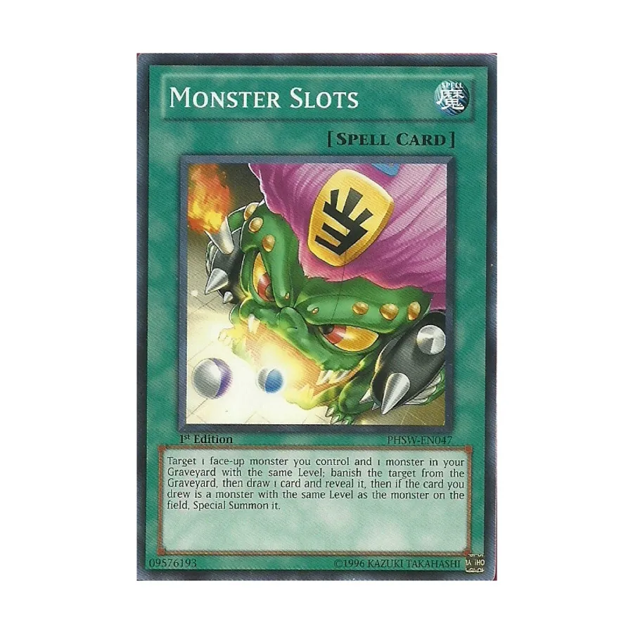 

CCG Слоты монстров (обычные), Yu-Gi-Oh - Photon Shockwave - Singles