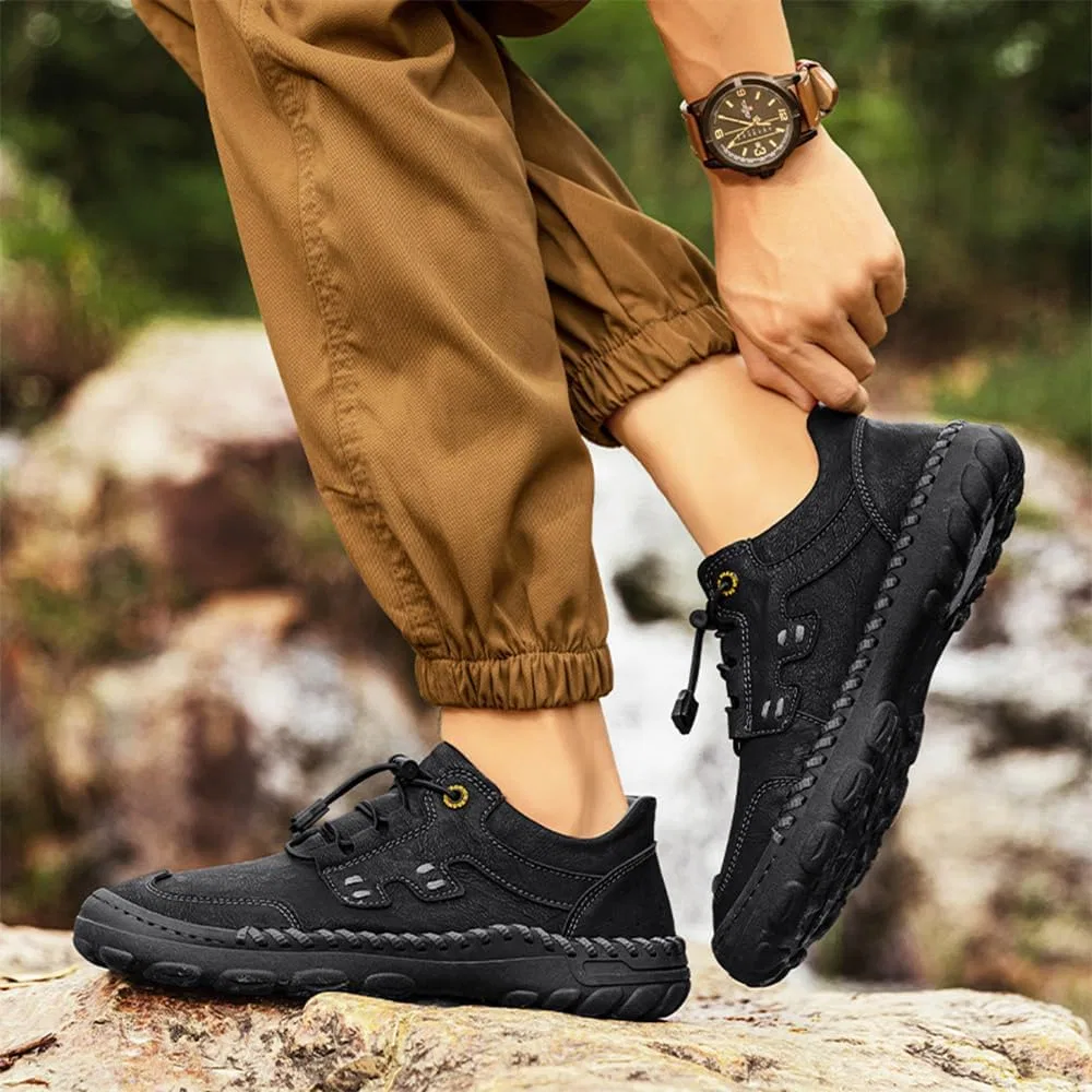 Туфли кожаные Asifn Oxford Black — фото 2