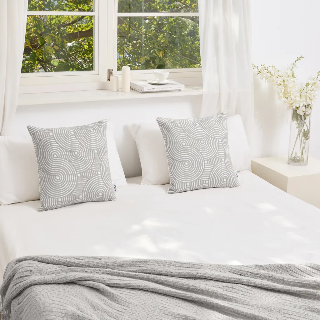 

Чехол для подушки Paco Home, серый