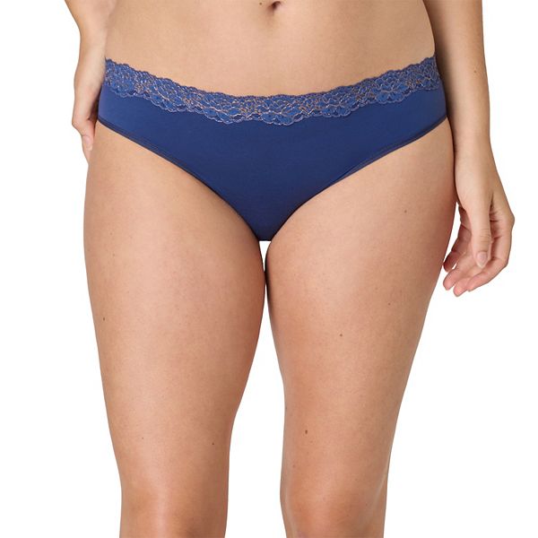

Женские кружевные бикини-трусики cheeky Maidenform, Navy With Rose Gold