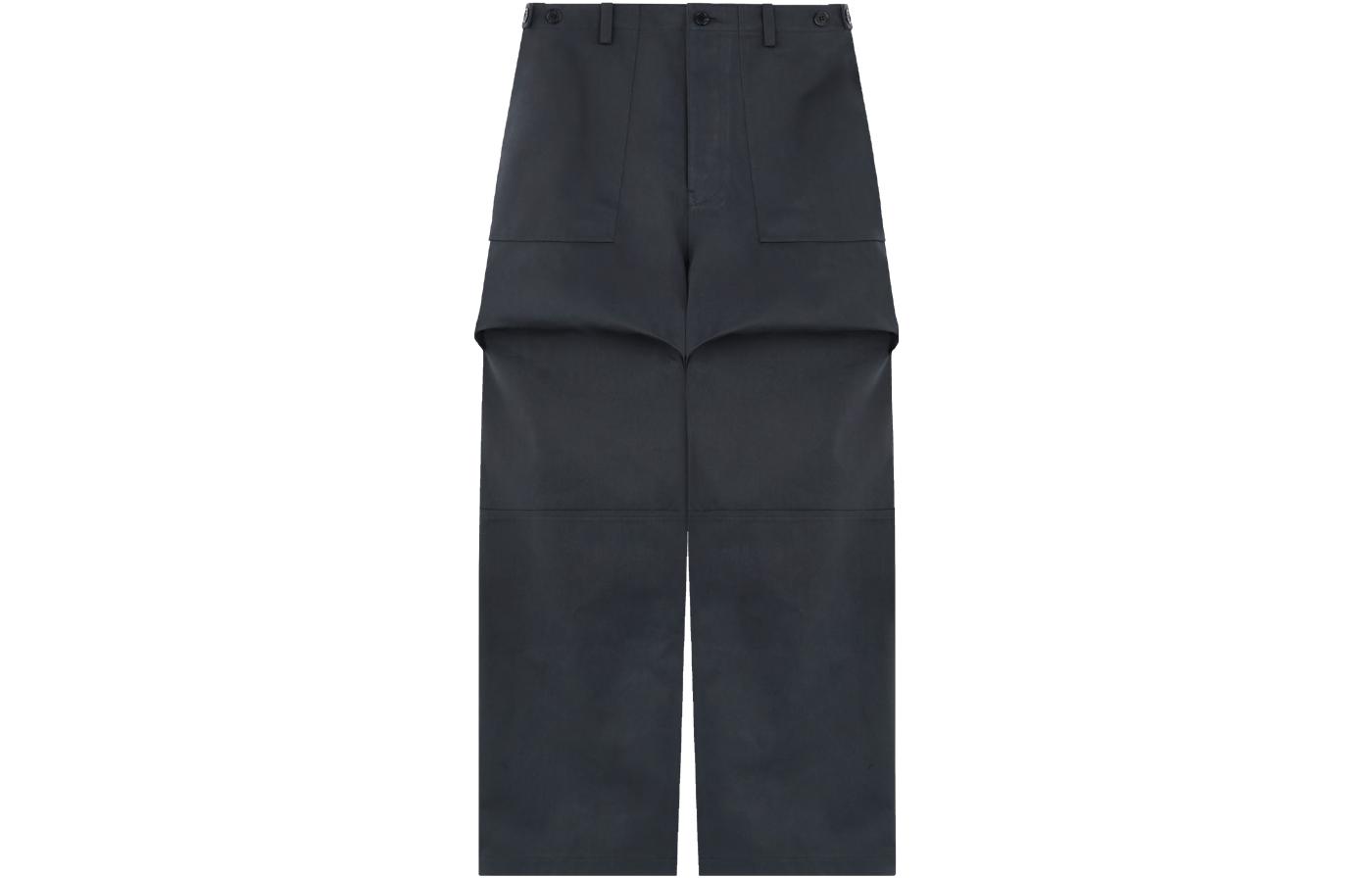 

WE11DONE Повседневные брюки SS23 мужские charcoal black