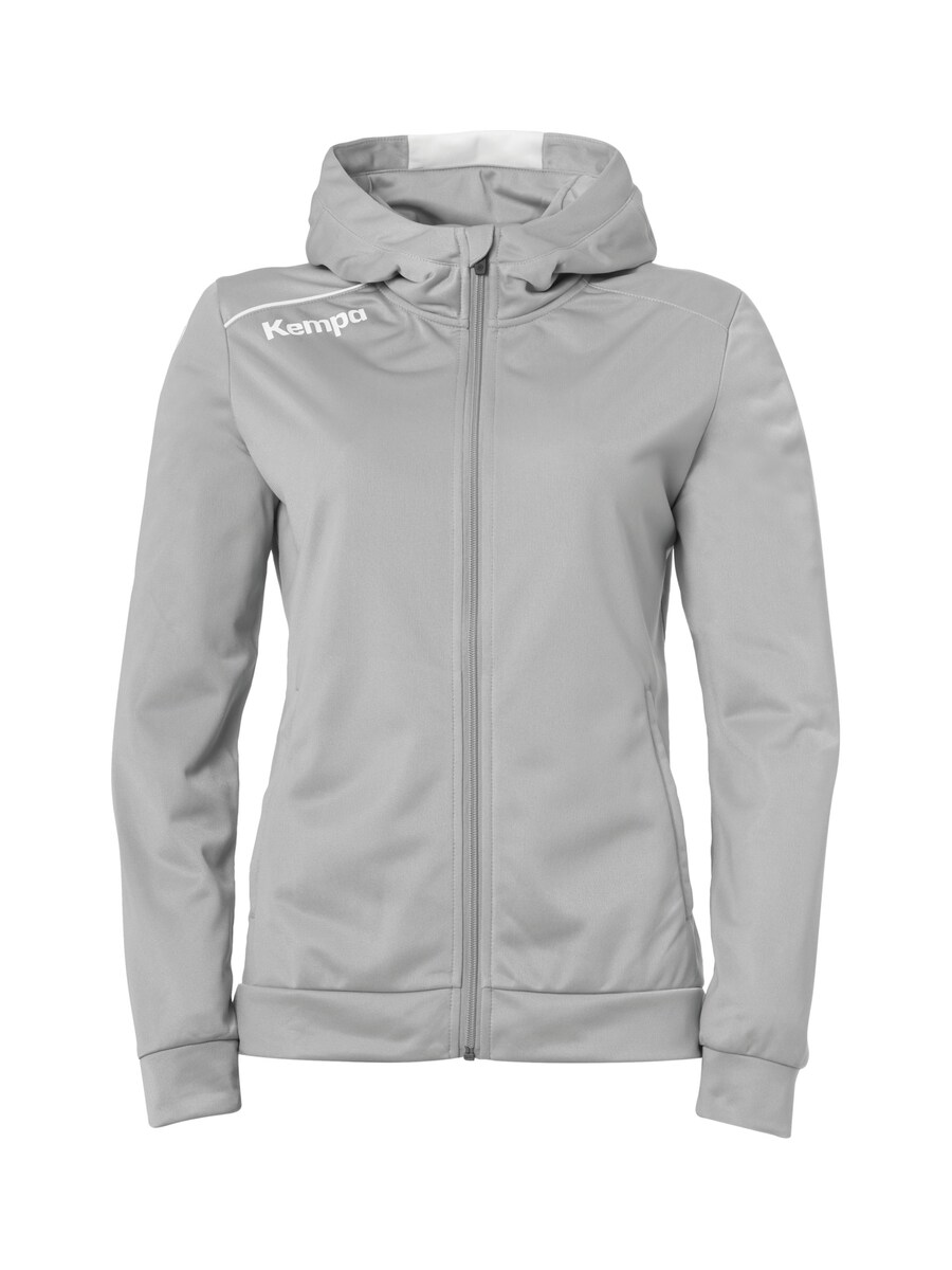 

Толстовка с капюшоном на молнии KEMPA Zip-Up Hoodie, серый