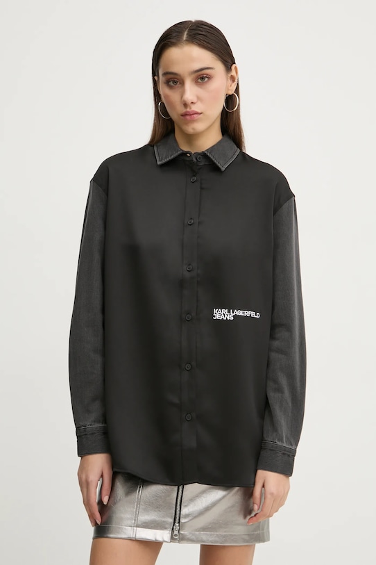 

Рубашка Karl Lagerfeld Jeans, черный