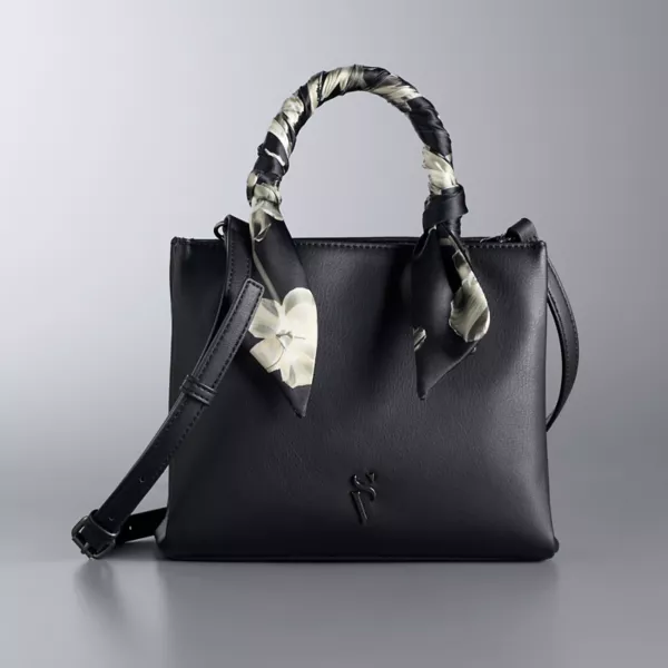 

Миниатюрная сумка-тоут Mary с открытыми плечами Simply Vera Vera Wang, черный