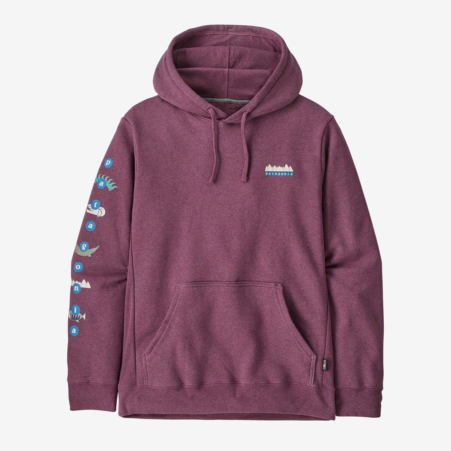 

Толстовка Fitz Roy Wild Uprisal Patagonia, цвет Mystery Mauve
