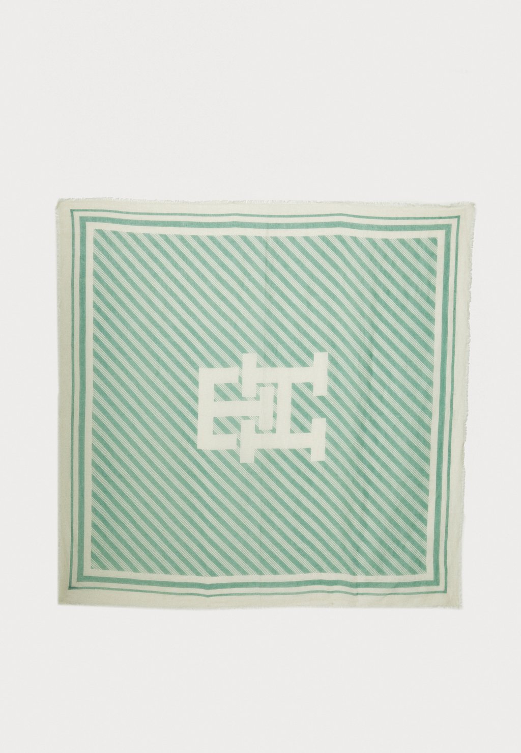 

Шарф PREMIUM BEACH SQUARE Tommy Hilfiger, зеленый