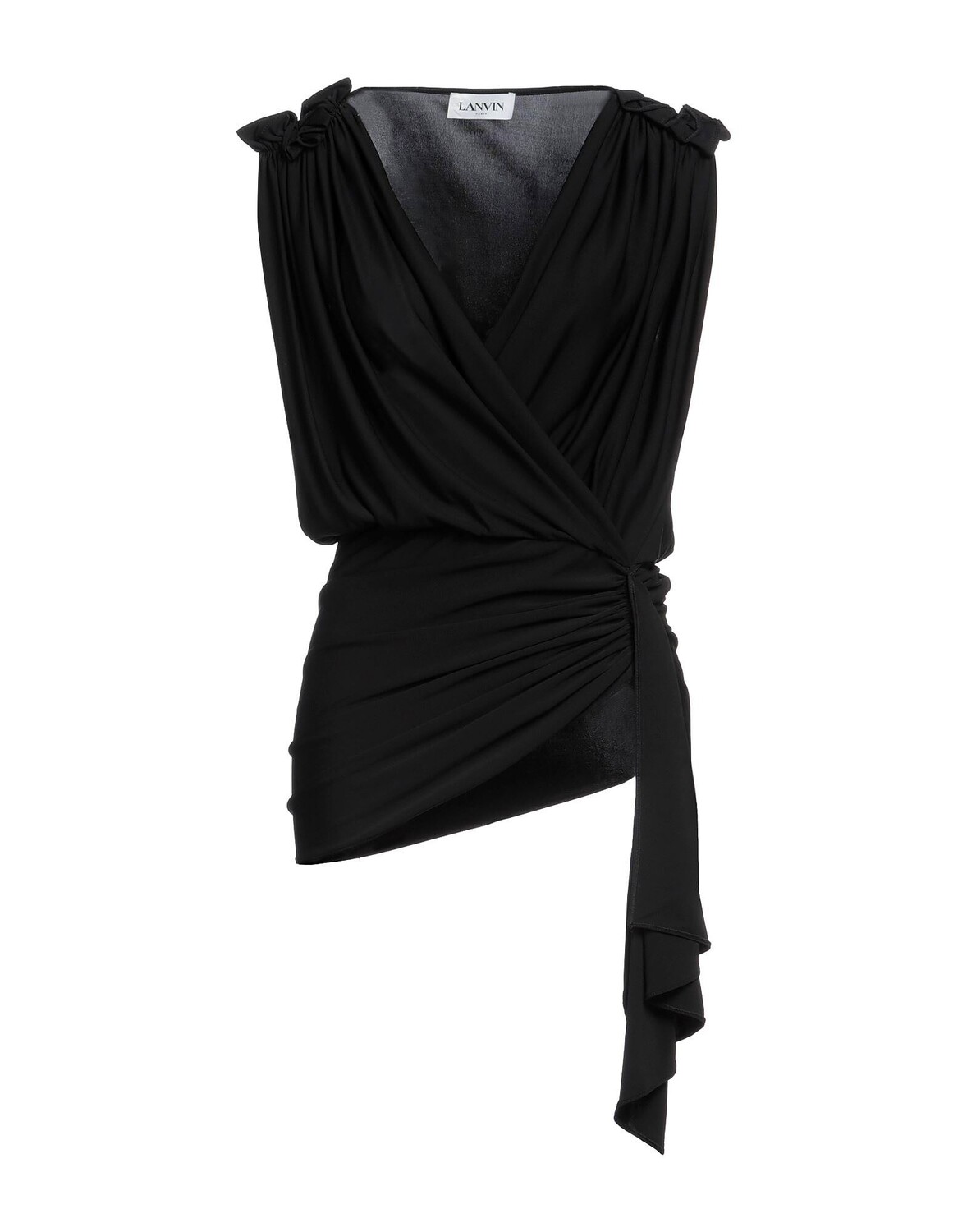 

Топ Lanvin, черный
