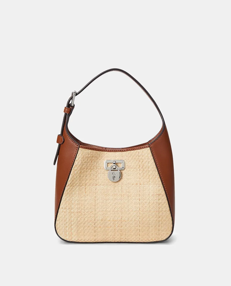 

Маленькая сумка Tanner из рафии Lauren Ralph Lauren, цвет Natural