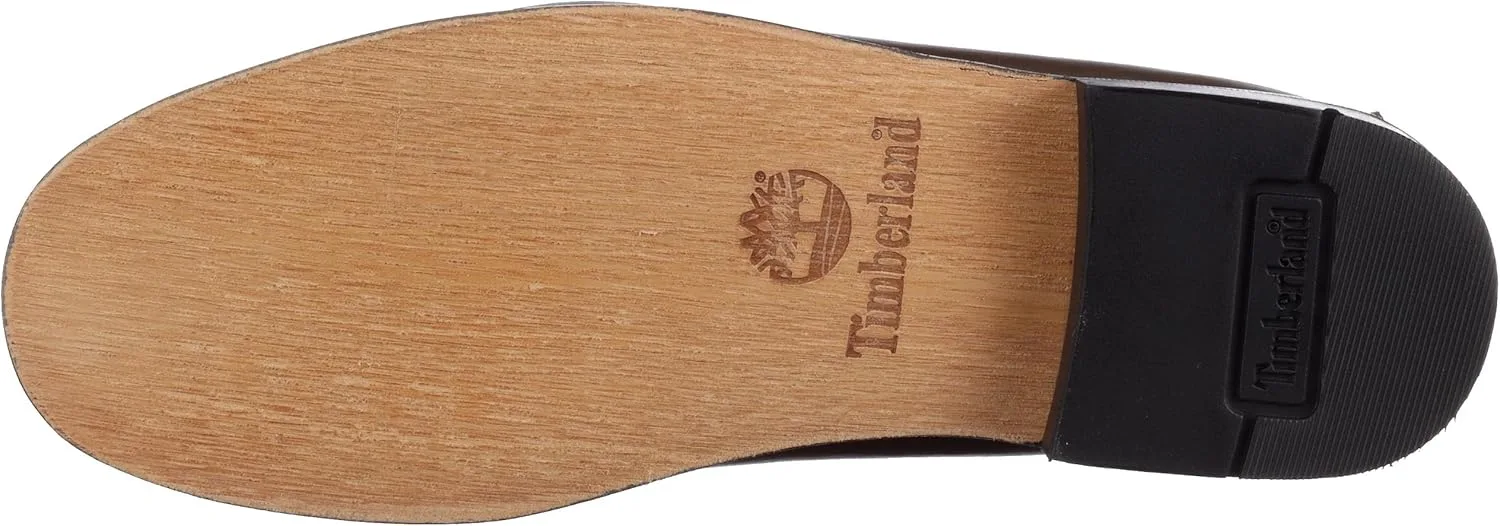 Мужские мокасины Timberland TBL HERITGE LOAF 70546, коричневый/бежевый — фото 4