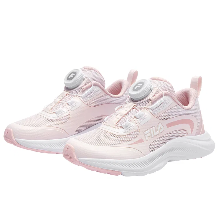 Детские кроссовки для бега Capsule Shoe lightweight cushioning low top FILA KIDS, Rose Water Pink/FILA White — фото 4