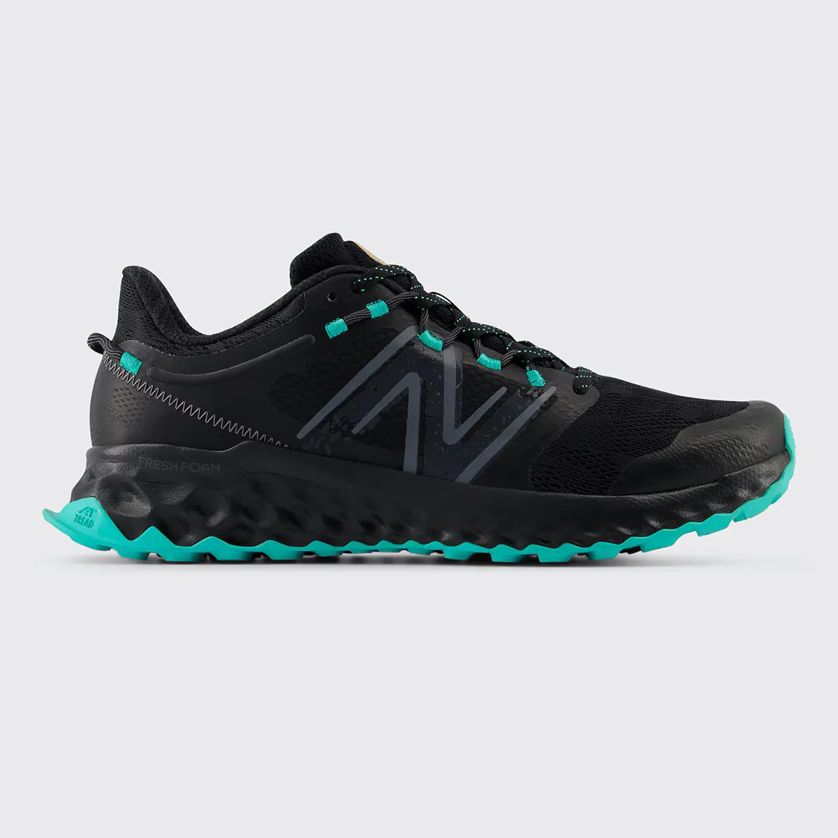 

Мужская обувь из свежей пены Garoé New Balance, черный/небесно-голубой