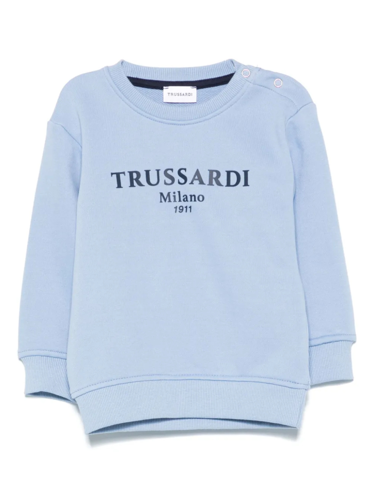 

Толстовка с логотипом TRUSSARDI JUNIOR, синий