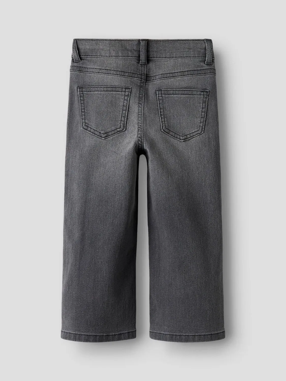Джинсы широкие, деним, Name it, medium grey denim — фото 2