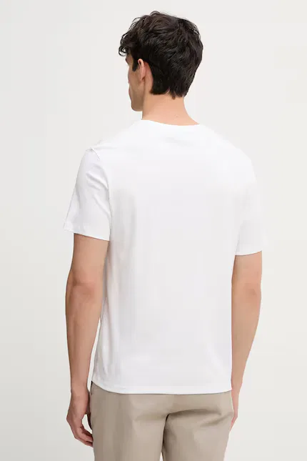 Футболка из Supima Cotton Calvin Klein, бежевый — фото 3