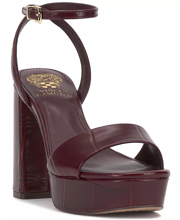 Женские сандалии на платформе Pendry Vince Camuto, красный