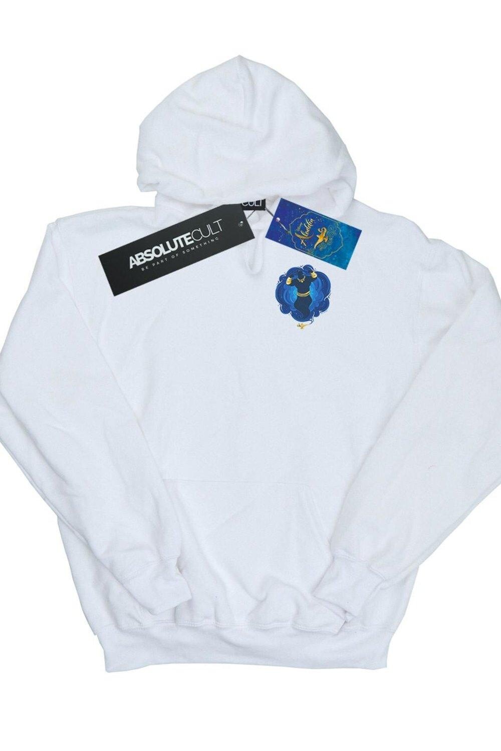 

Толстовка с принтом груди Aladdin Movie Genie Disney, черный