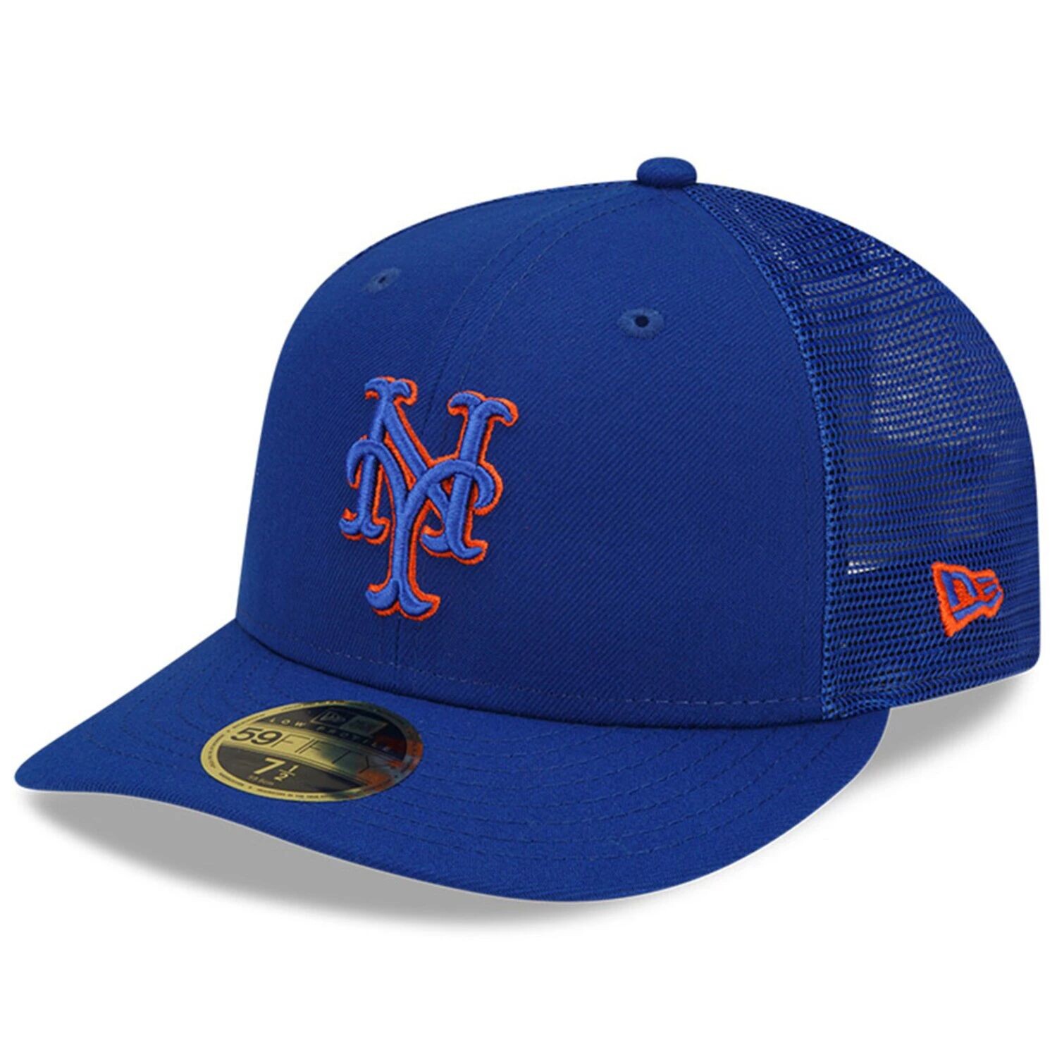 

Мужская облегающая кепка New Era Royal New York Mets 2022 с низким профилем 59FIFTY