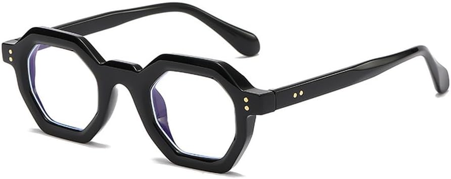 

Модные солнцезащитные очки Polygon Small Square для женщин, ретро с заклепками, мужские солнцезащитные очки UV400, трендовые солнцезащитные очки для активного отдыха и спорта WNCKSQ, Black Clear