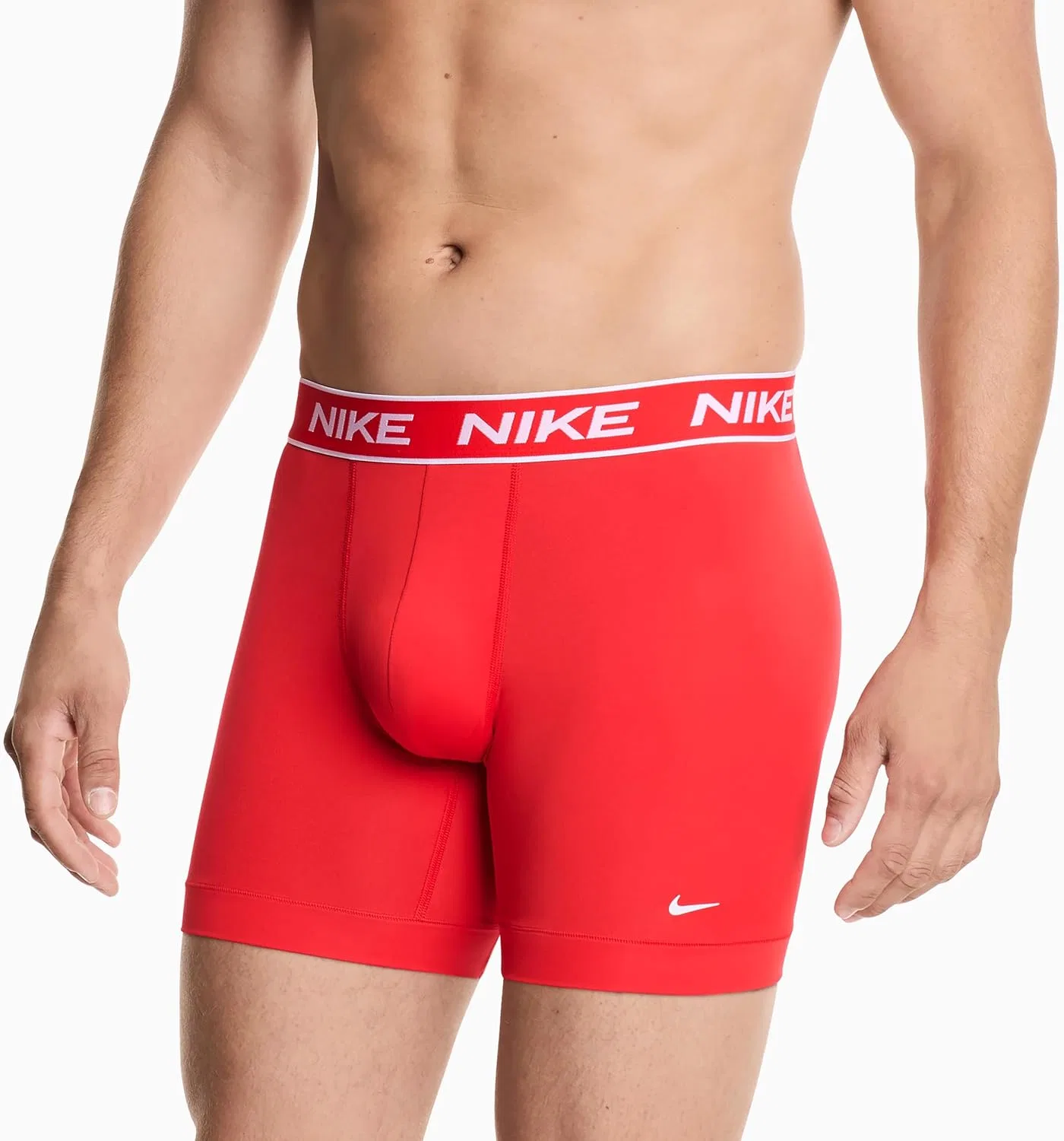 Боксеры спортивные Nike, красный/темно-бирюзовый/черный — фото 4