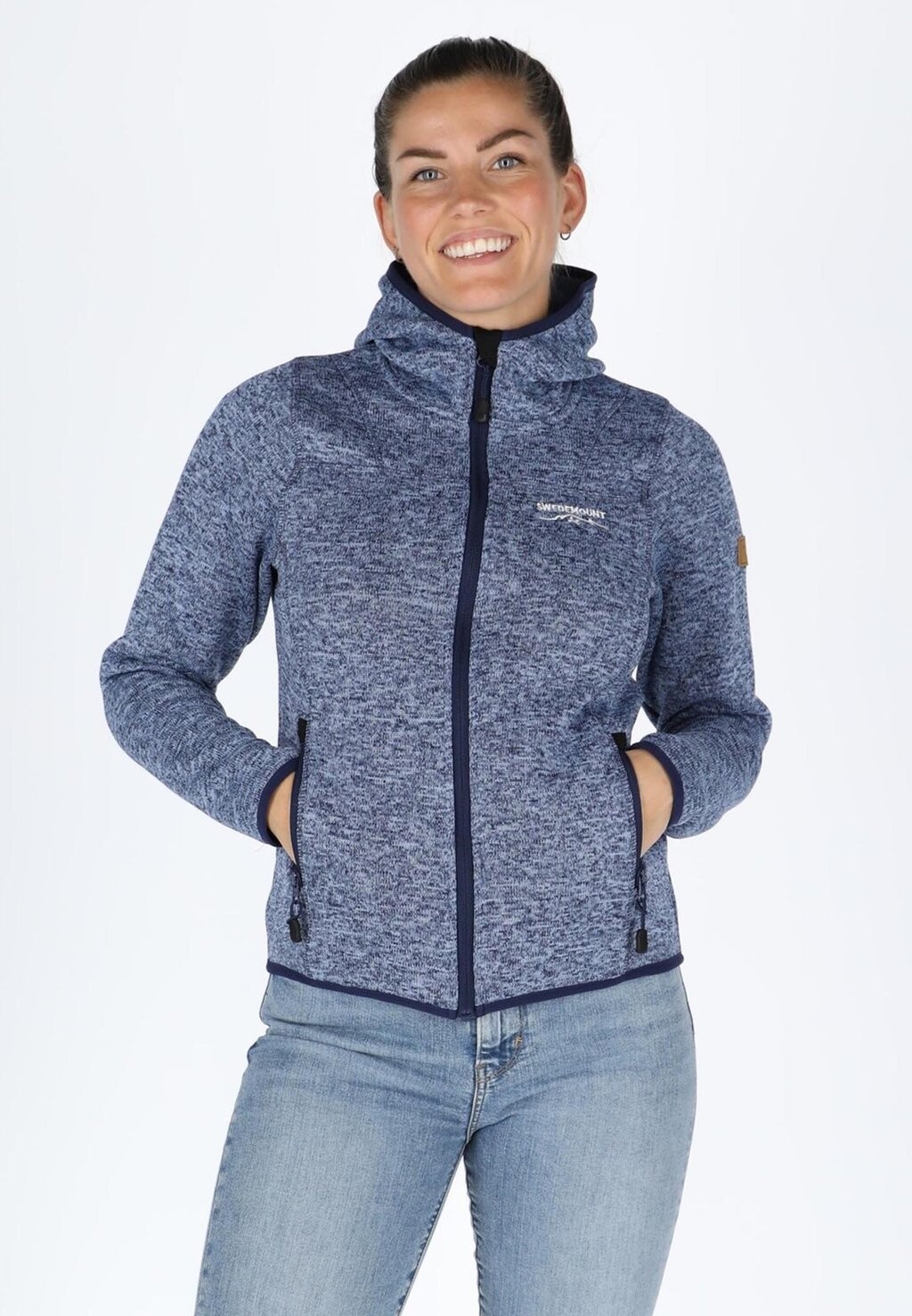 

Флисовая куртка REYKJAVIK FLEECE HOOD JACKET Swedemount, голубой