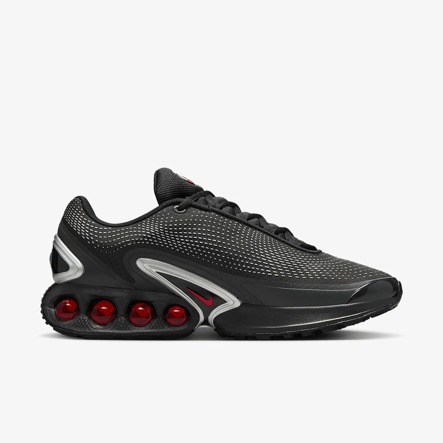 Мужские кроссовки Nike Air Max DnSneaker, Black University Red Black — фото 3