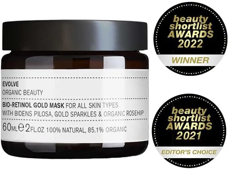 Маска для лица Evolve Organic Beauty — Violetinol Gold Mask, 60 мл — фото 2