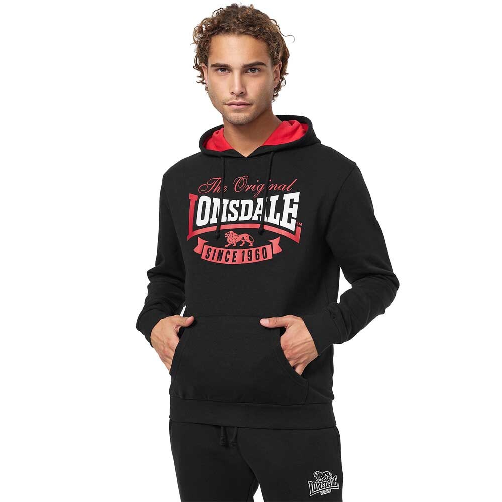 

Худи Lonsdale Stotfield, черный