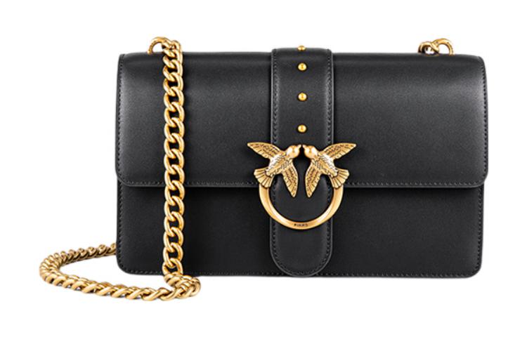 

PINKO Сумка через плечо из кожи коровы серии LOVE