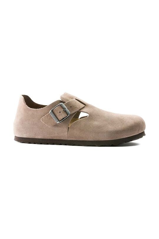 

Лондонские замшевые туфли Birkenstock, бежевый