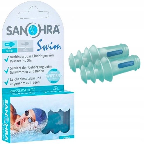 

Sanohra Swim, Беруши для взрослых, 1 пара AS-M4