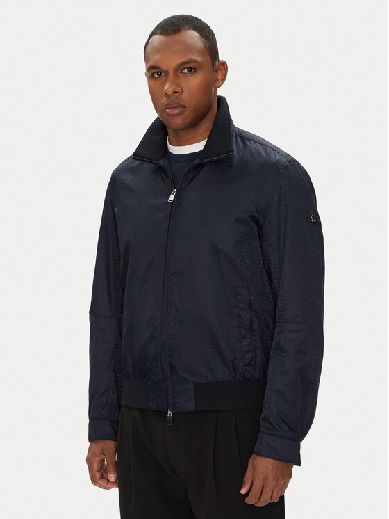 

Демисезонная куртка regular fit C-Casamu 50540458 Boss, синий