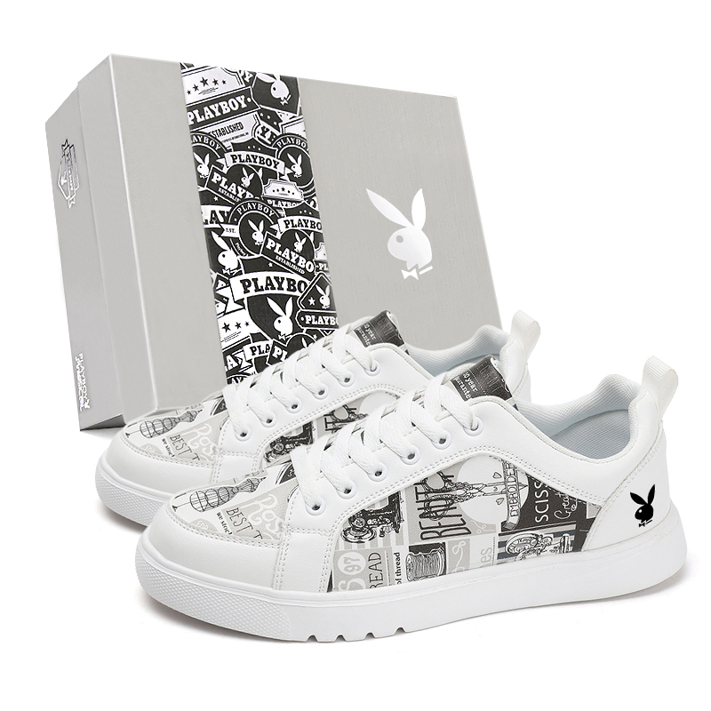 

Низкие мужские кроссовки Playboy, White