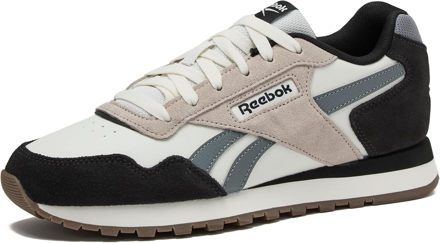 

Мужские кроссовки Reebok Glide - черные или белые теннисные туфли, размеры с 7 по 15