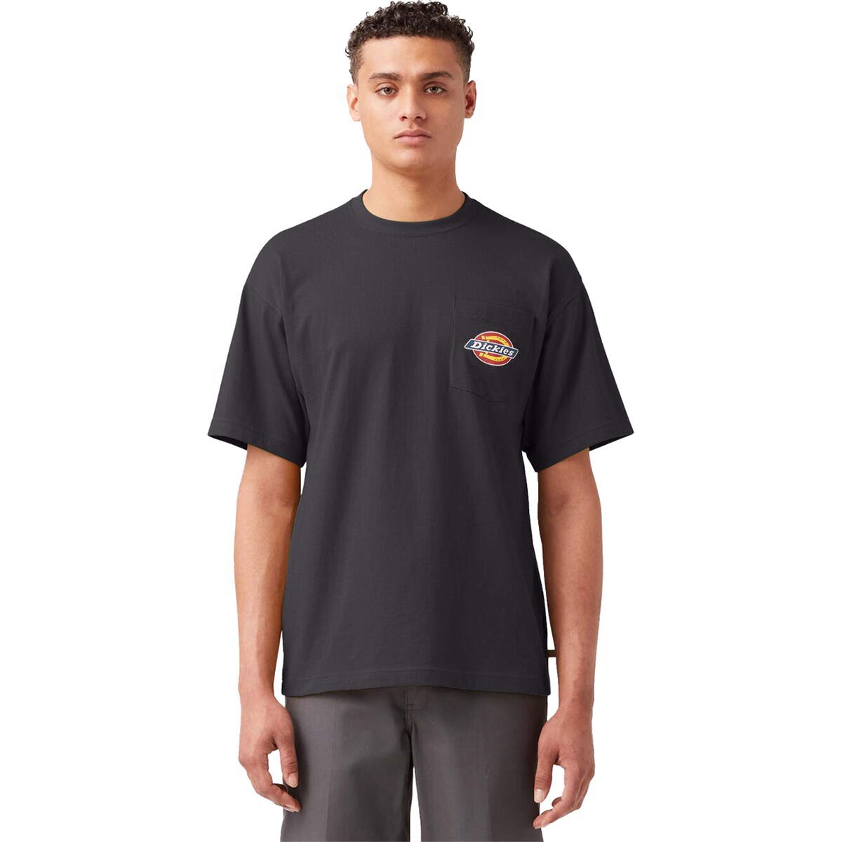

Футболка с логотипом на кармане Dickies, черный