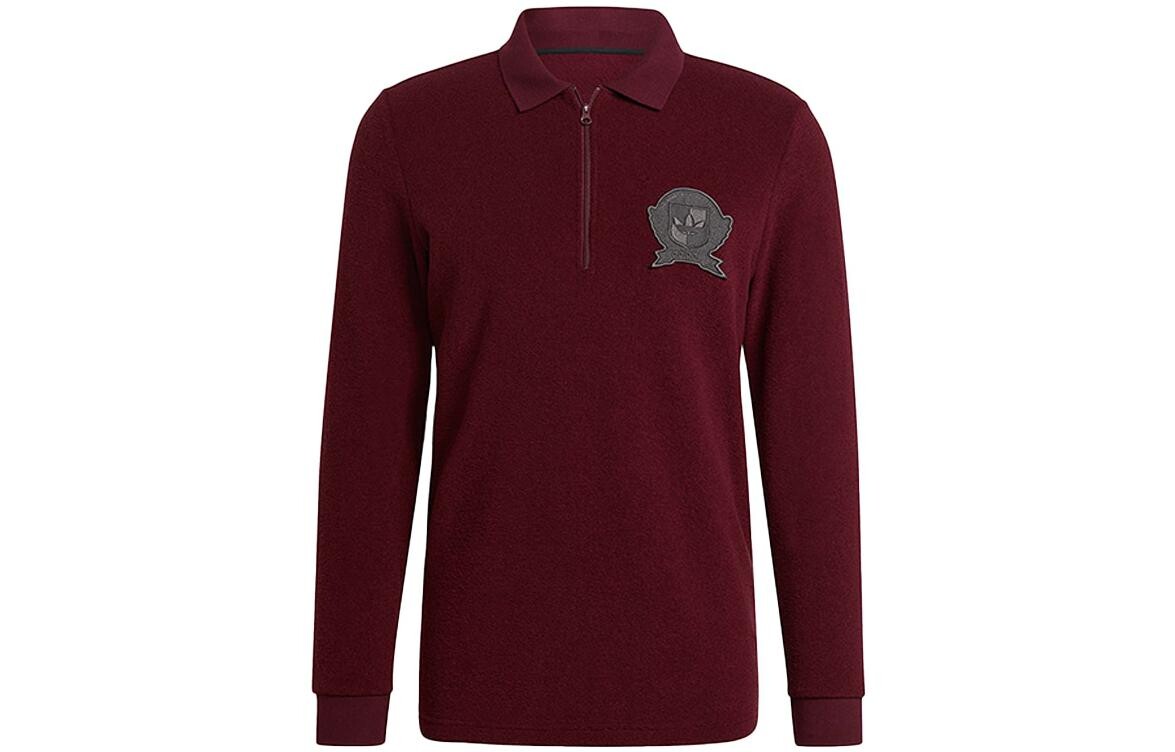 

Мужская рубашка-поло Adidas Originals, цвет Burgundy