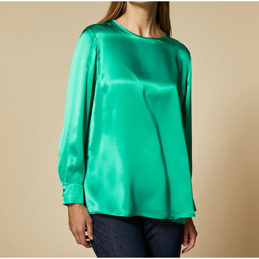 

Рубашка BALZARE Marina Rinaldi, темно-зеленый