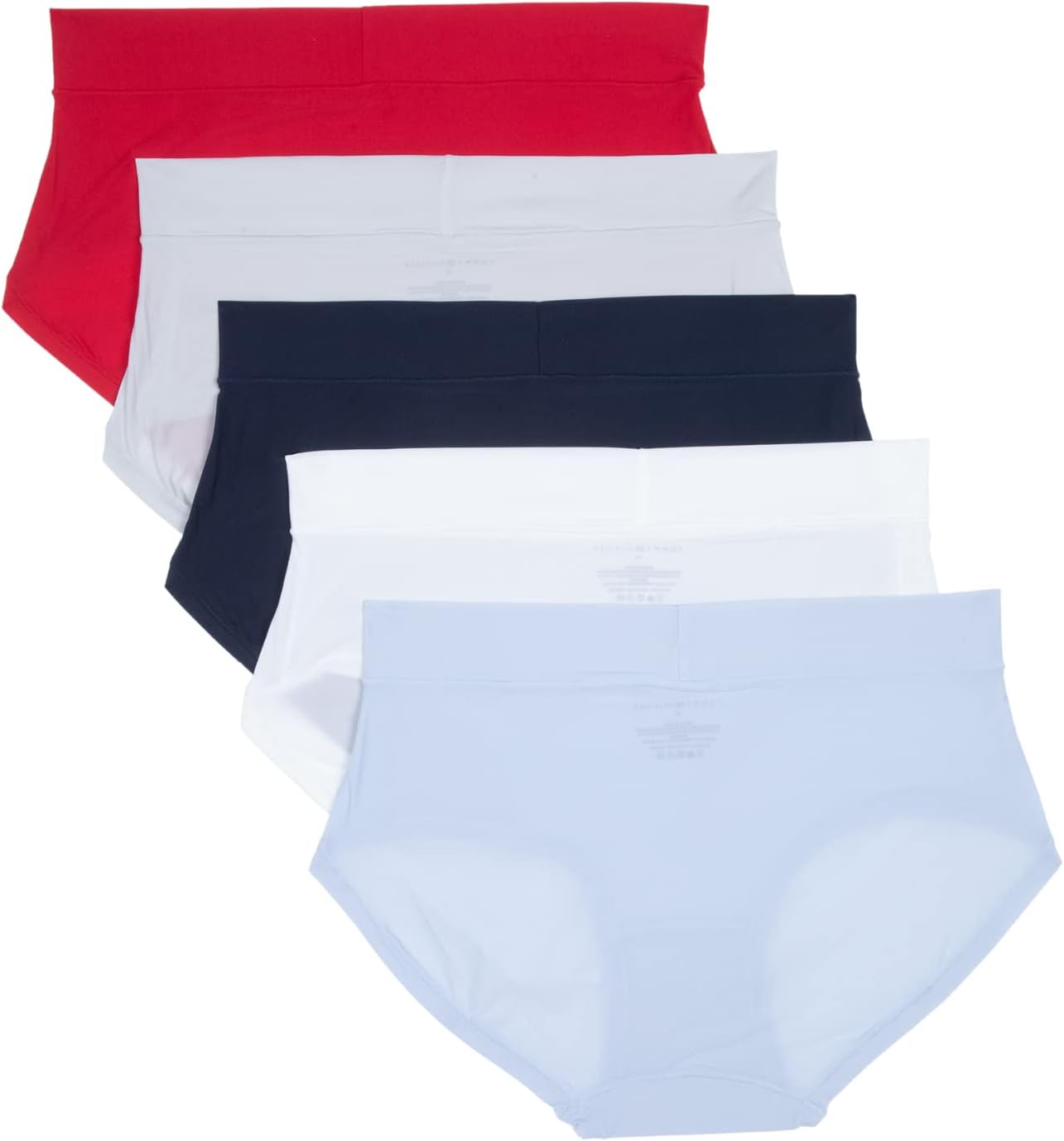 Женские хипстеры Tommy Hilfiger, упаковка из 5 пар, Htr/Bw/Sc/Mc/Tr — фото 2
