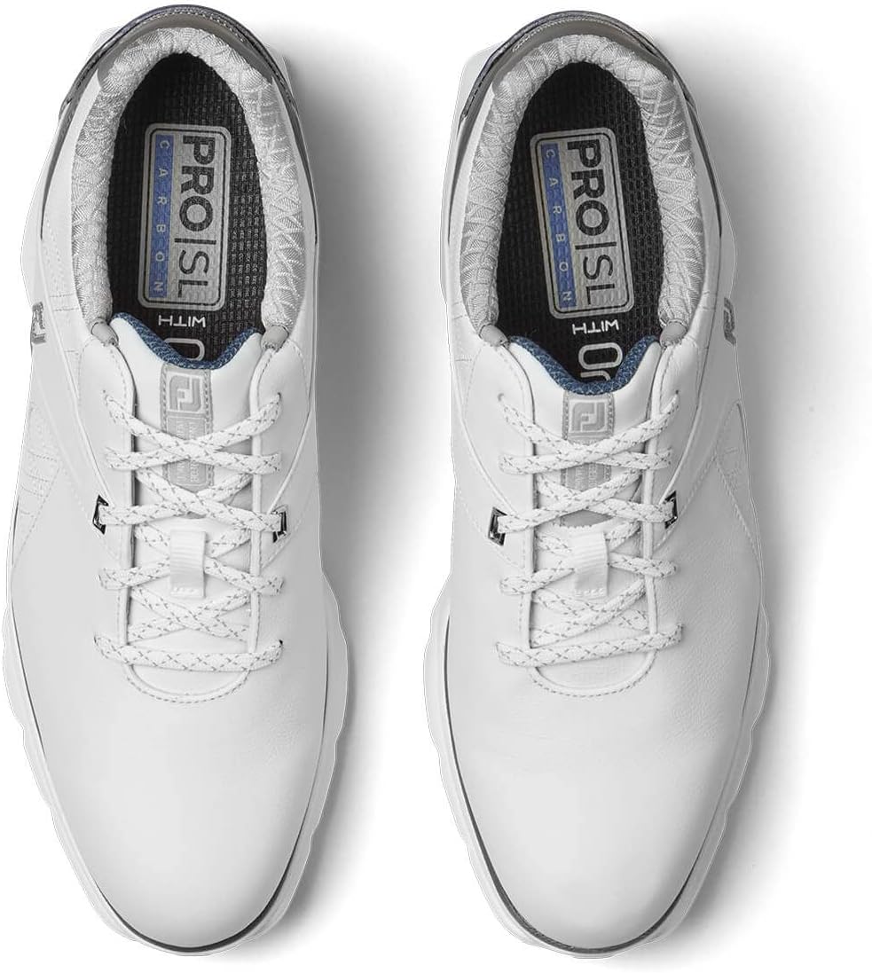 Мужские кроссовки Footjoy Pro|sl Carbon Boa прошлогодней модели, белый — фото 4
