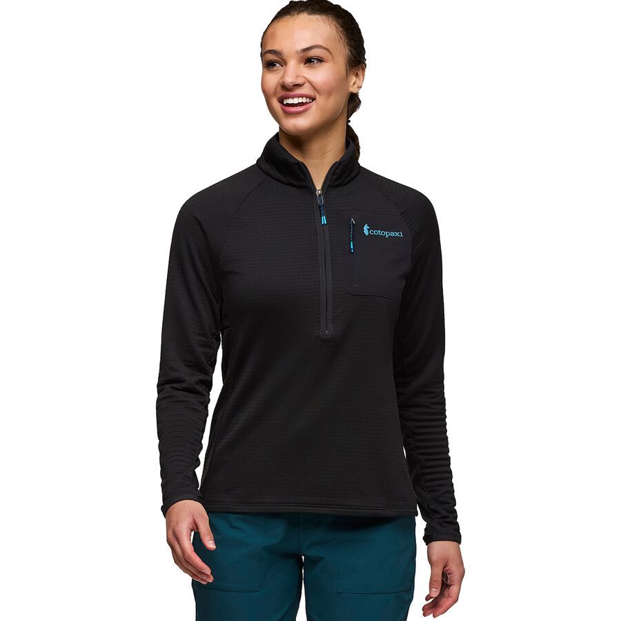 

Мужской флисовый пуловер Otero с застежкой-молнией до середины груди Cotopaxi Cotopaxi, Cotopaxi Black