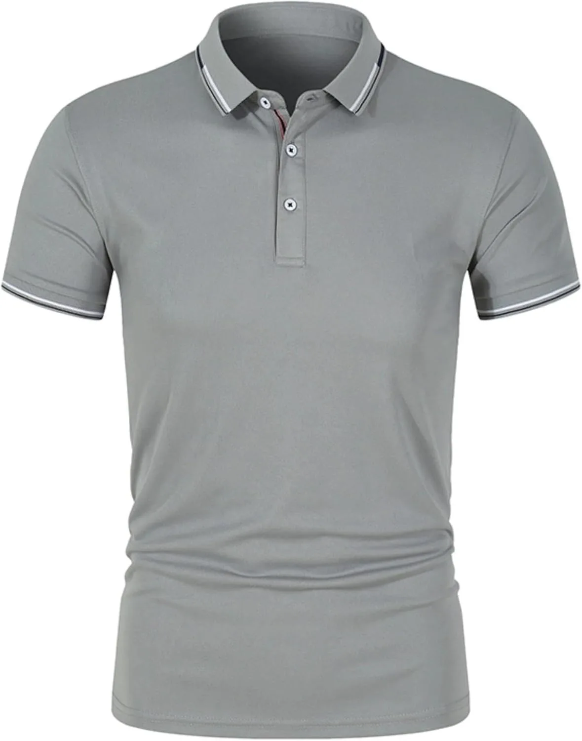 

Мужская поло Slim Fit с коротким рукавом Maiyifu-GJ