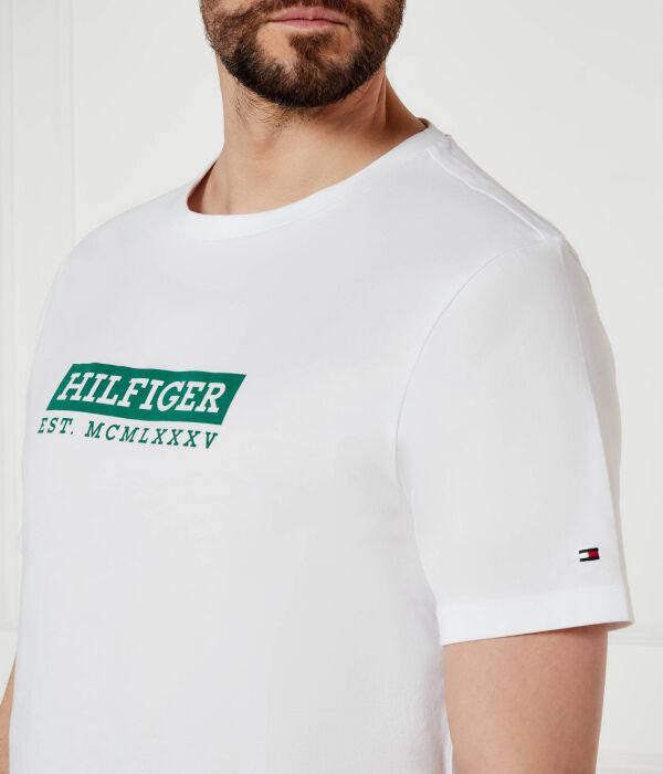 Футболки Regular fit Tommy Hilfiger, белый — фото 4