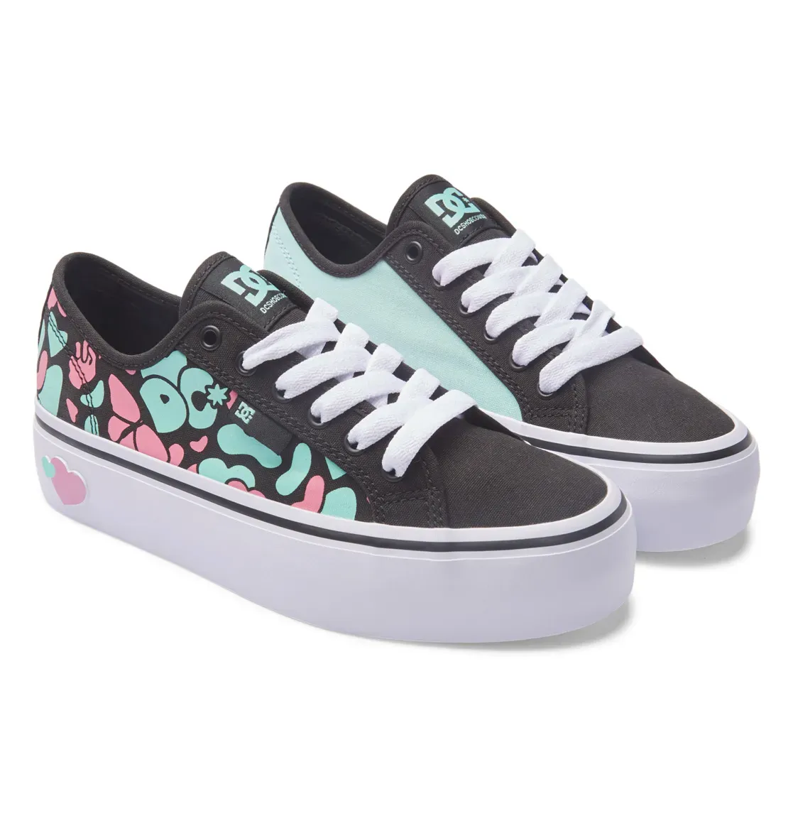 

Кроссовки DC Shoes "Ручная платформа", черный