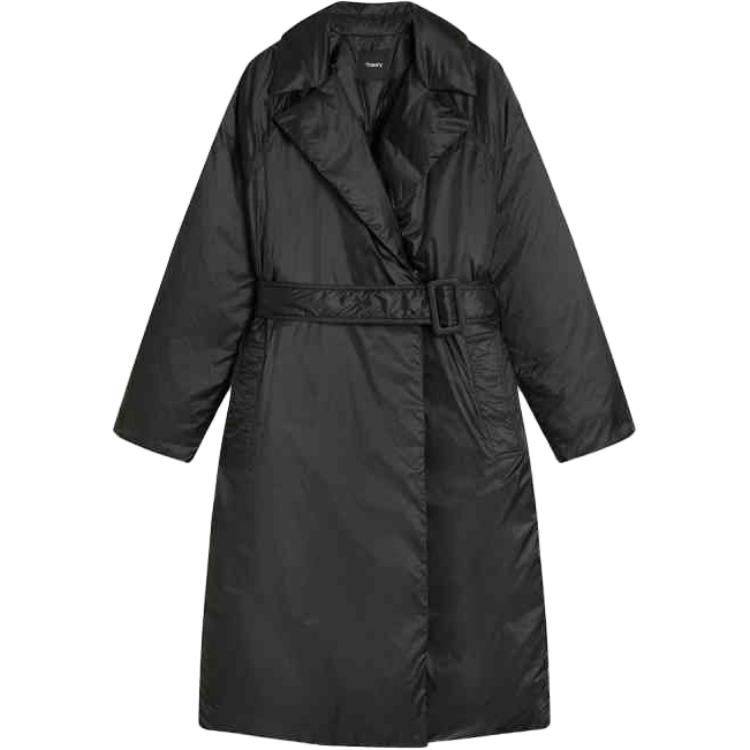 

THEORY Пуховик женский черный, Black