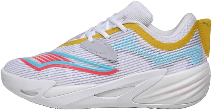 Кроссовки PUMA All-Pro Nitro 2 белые, унисекс — фото 2