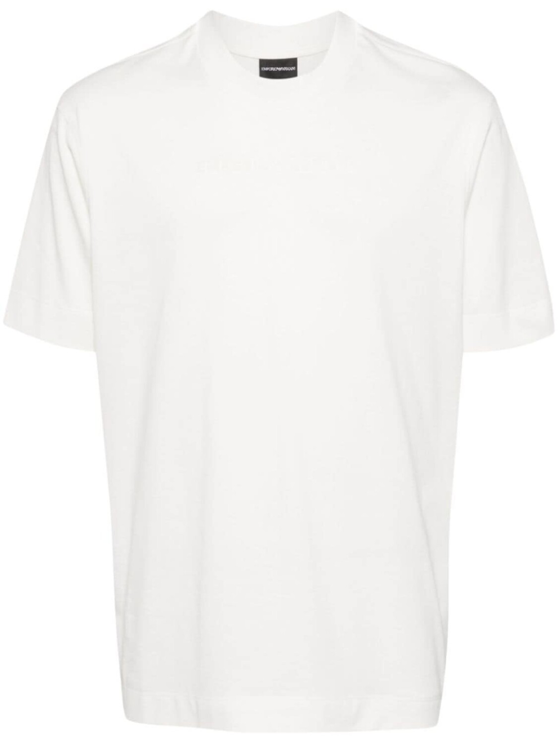 

Emporio Armani футболка из джерси с логотипом, белый