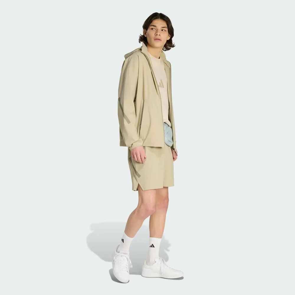 Шорты ADIDAS ZNE из тканого материала Adidas, brown — фото 3