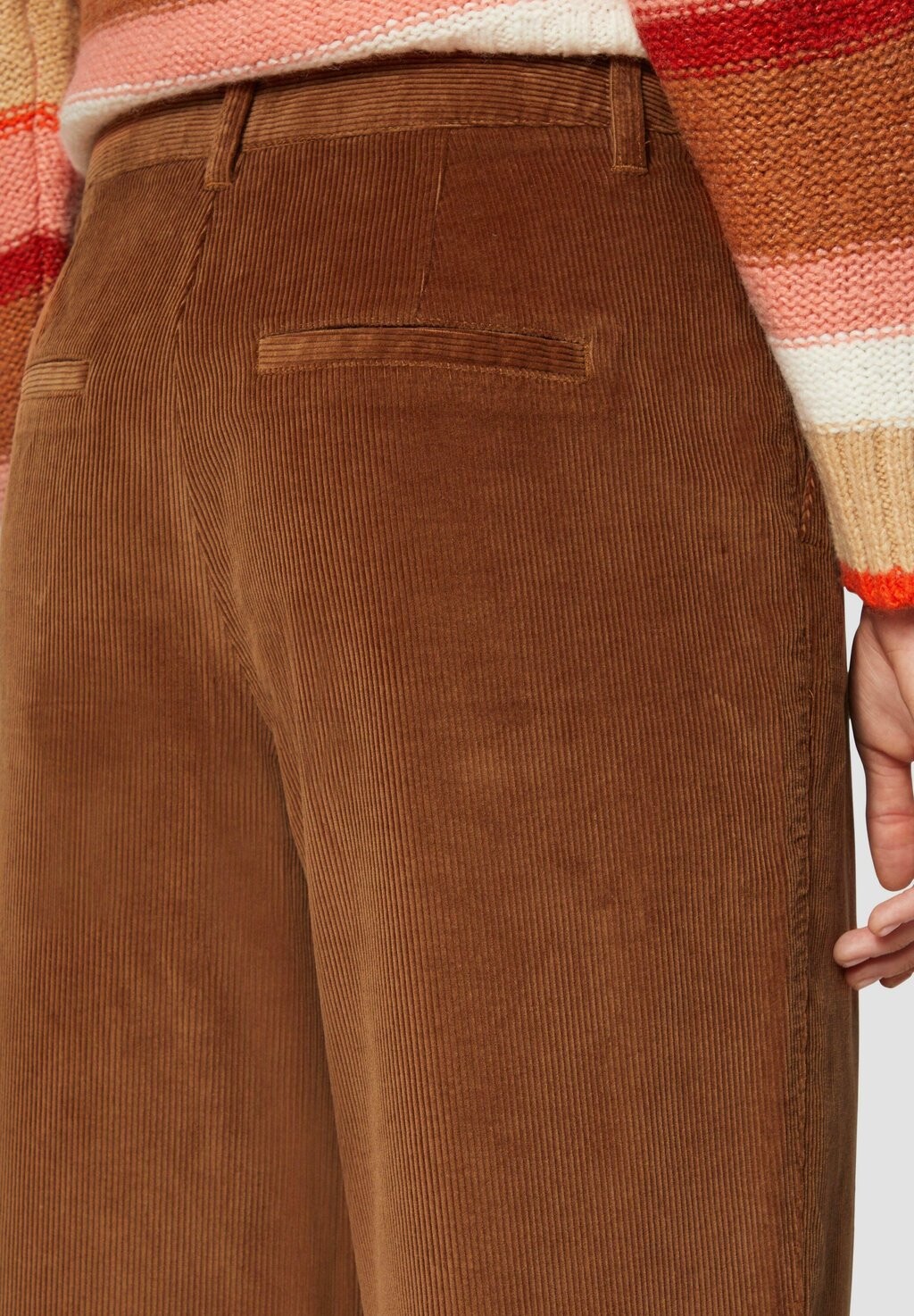 

Брюки MIT WIDE LEG s.Oliver, коричневый
