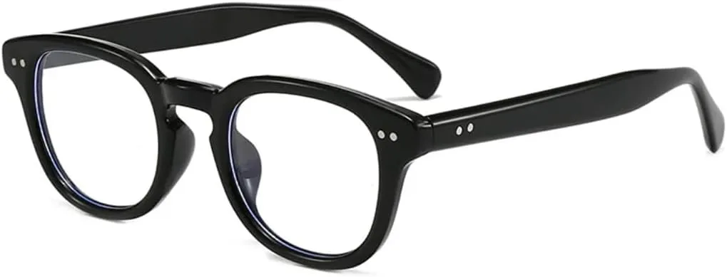 

Популярные модные солнцезащитные очки конфетных цветов для женщин, винтажные очки с заклепками для мужчин, очки с защитой от УФ-излучения UV400 UUPTTPL, Black Clear