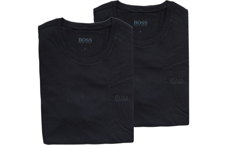 

HUGO BOSS Футболка мужская 2 штуки черная